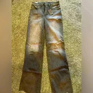 Joe’s Womens Jeans Size 26 Frayed Hem Medium Wash gray black new Casual